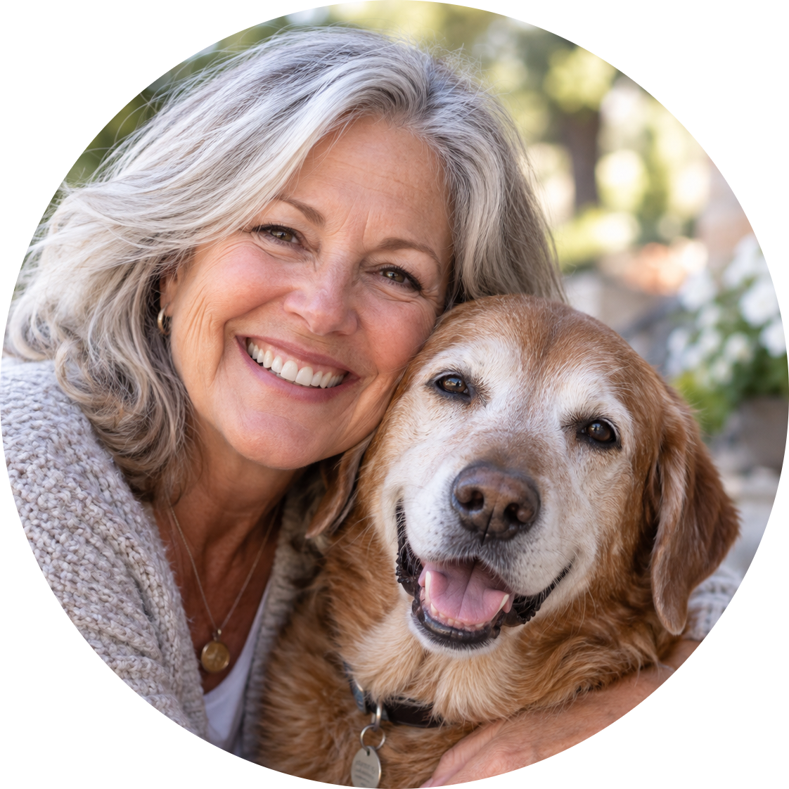 Sarah & Buster (Golden Retreiver 8+)